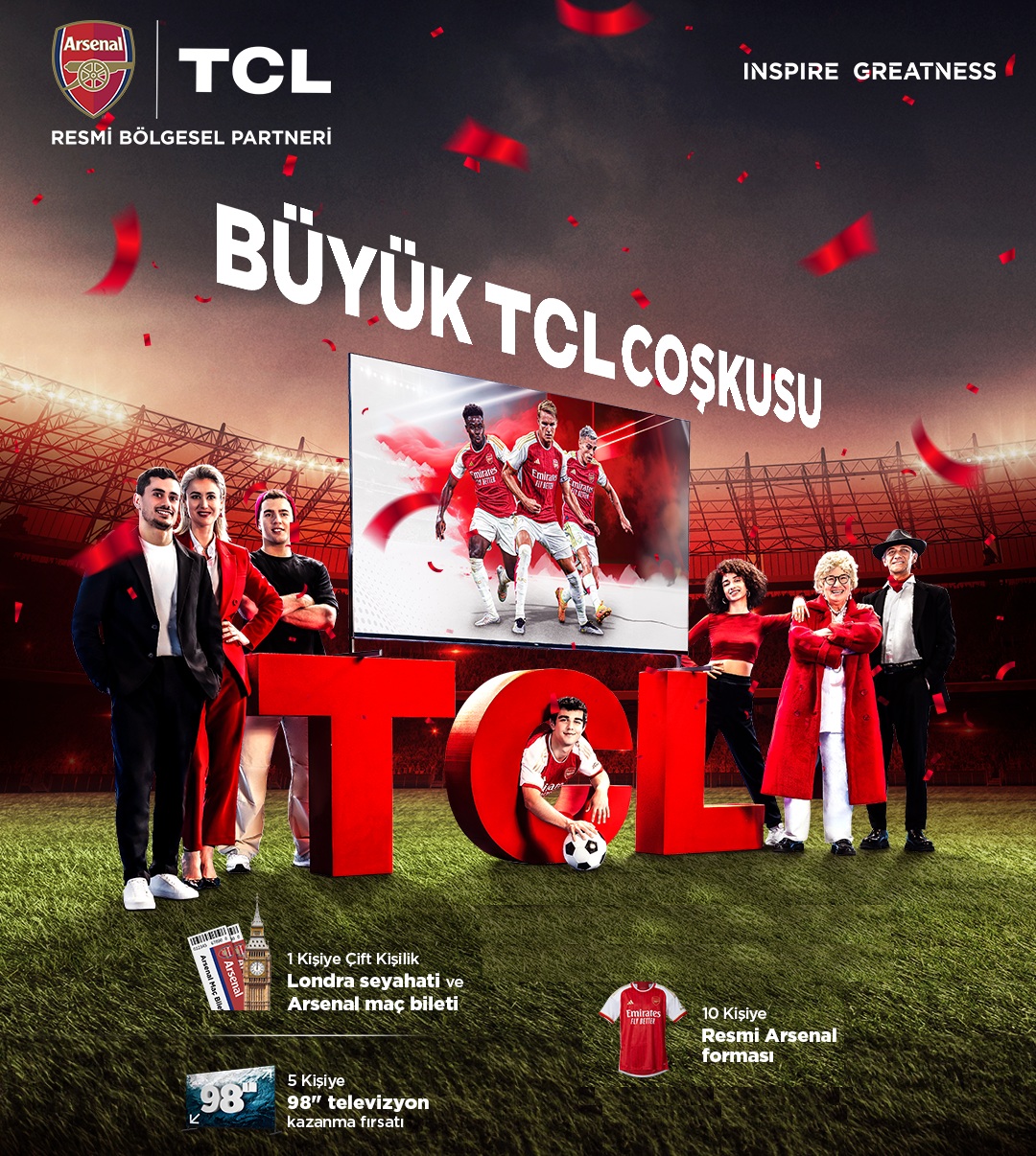 TCL Bilkom Arsenal Çekilişi