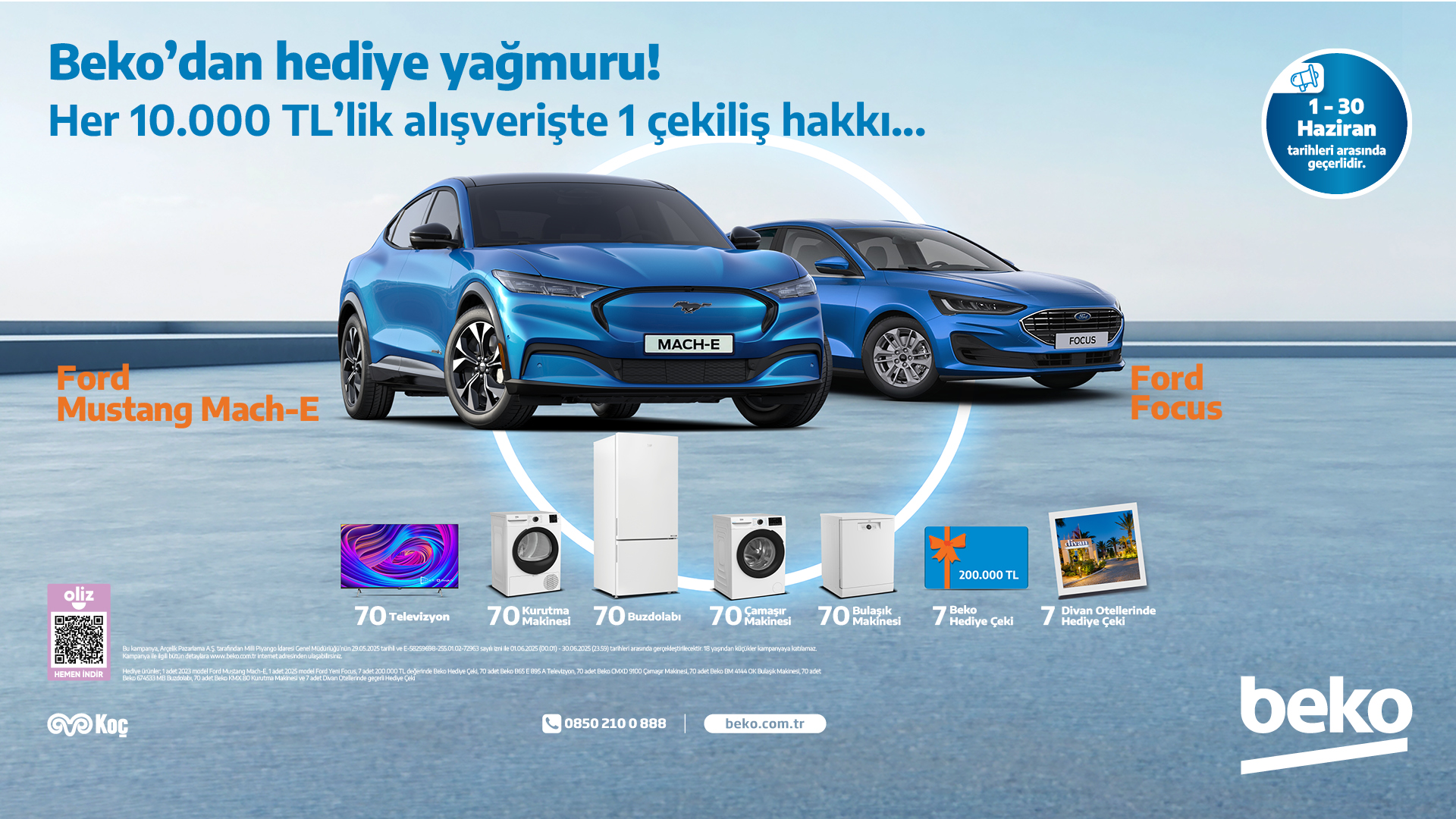 Beko'dan Hediye Yağmuru Çekilişi